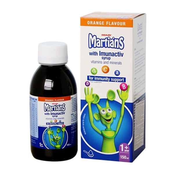 Martians Vitamins And Minerals Syrup 150Ml