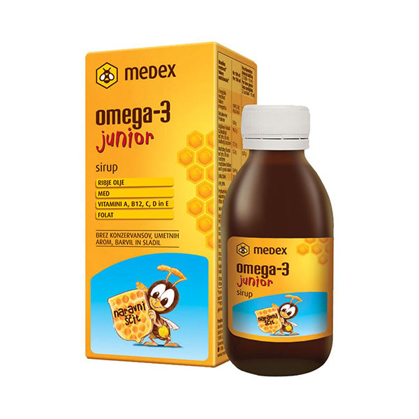Medex Omega 3 Junior Syrup 140Ml