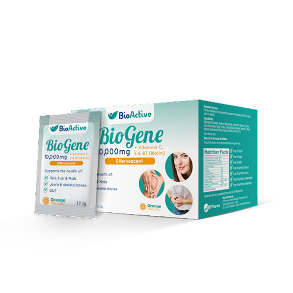 Bt Pharma Biogene Collagen 10.000Mg, 24 Effervescent Sachet