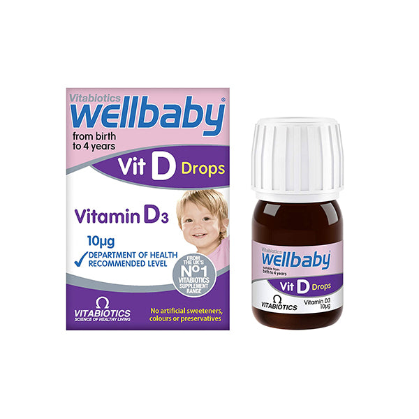 Well Baby Vitamin D Drops 30Ml