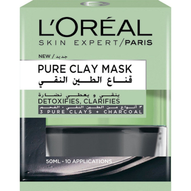L’ORÉAL Pure Clay Mask Charcoal