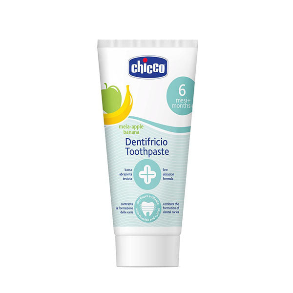 Chicco Toothpaste Apple And Banana Flavour, From 6 Month 50Ml