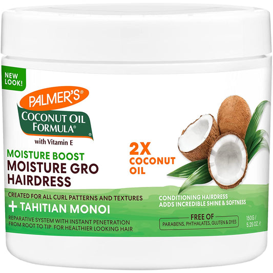 Palmer's Coconut Oil Formula Moisture Gro Hairdress Jar