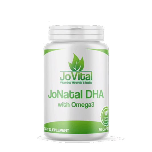 جوناتال دي اتش أ مع أوميغا 3 فيتامينات الحمل 60 كبسولة , من جوفيتال