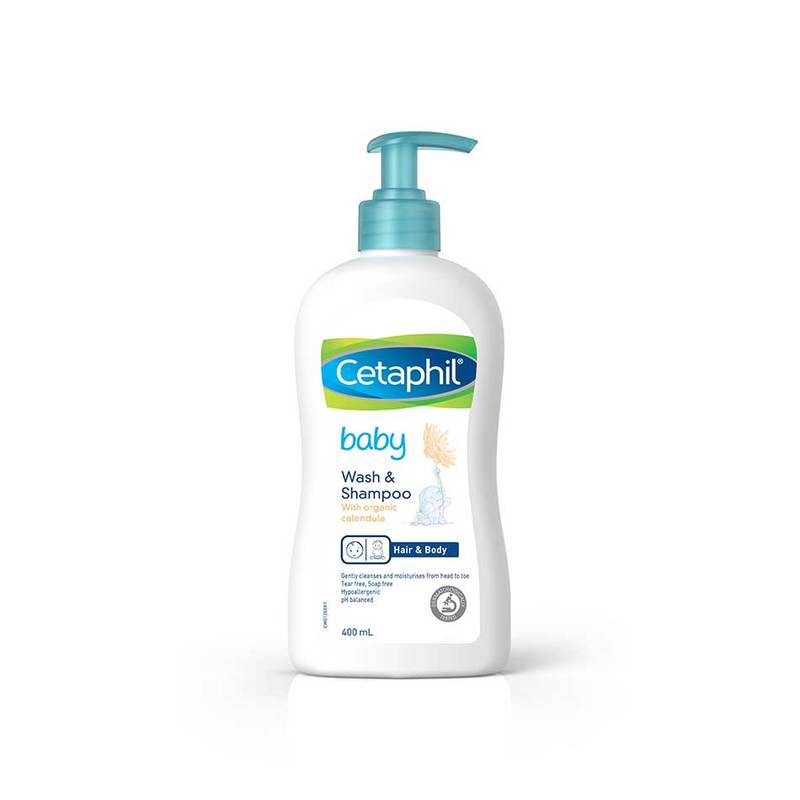 Cetaphil Baby Wash And Shampoo With Organic Calendula 400ML