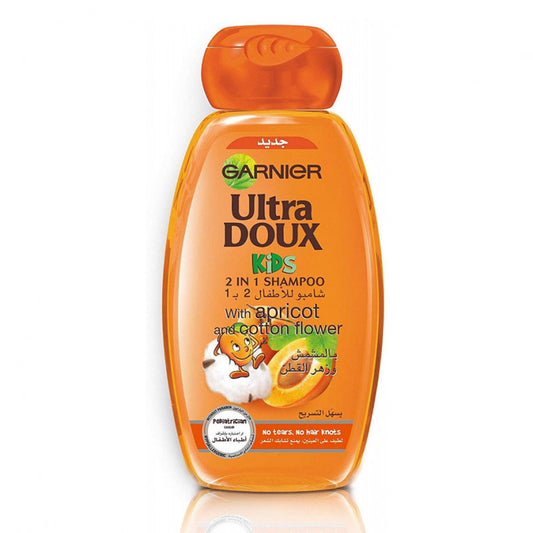 Garnier Ultra Doux Kids with Apricot and Cotton Flower Shampoo, 400 ml