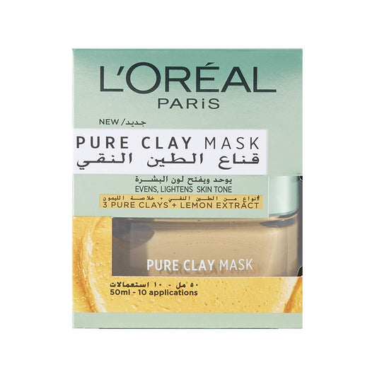 L’ORÉAL pure mask lemon extract
