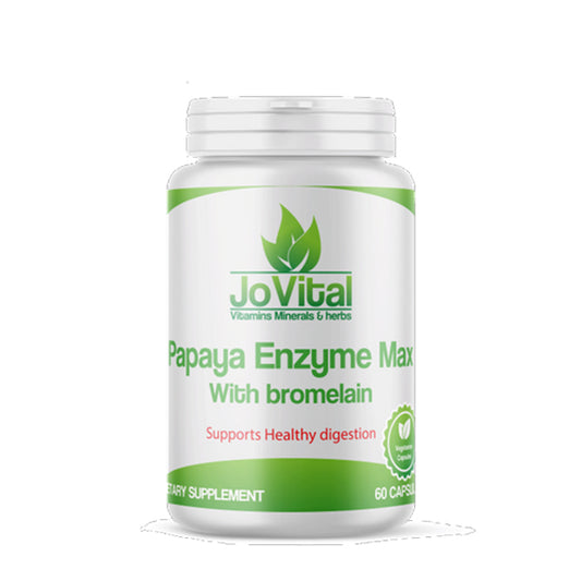Jovital Papaya Enzyme Max Supports Healthy Digestion 60Cap