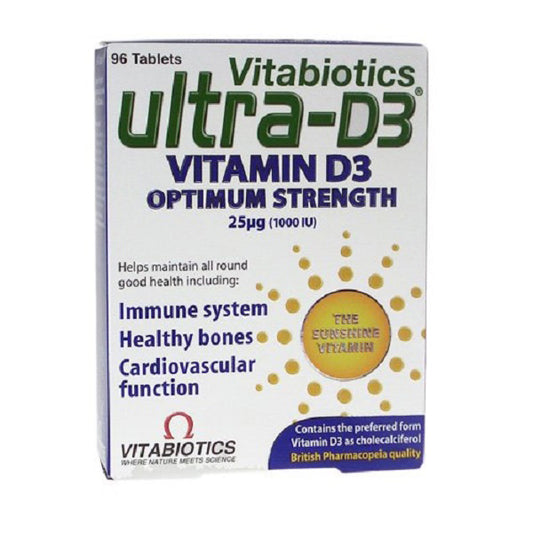 Vitabiotics Ultra-D3 25 , 96 Tablet