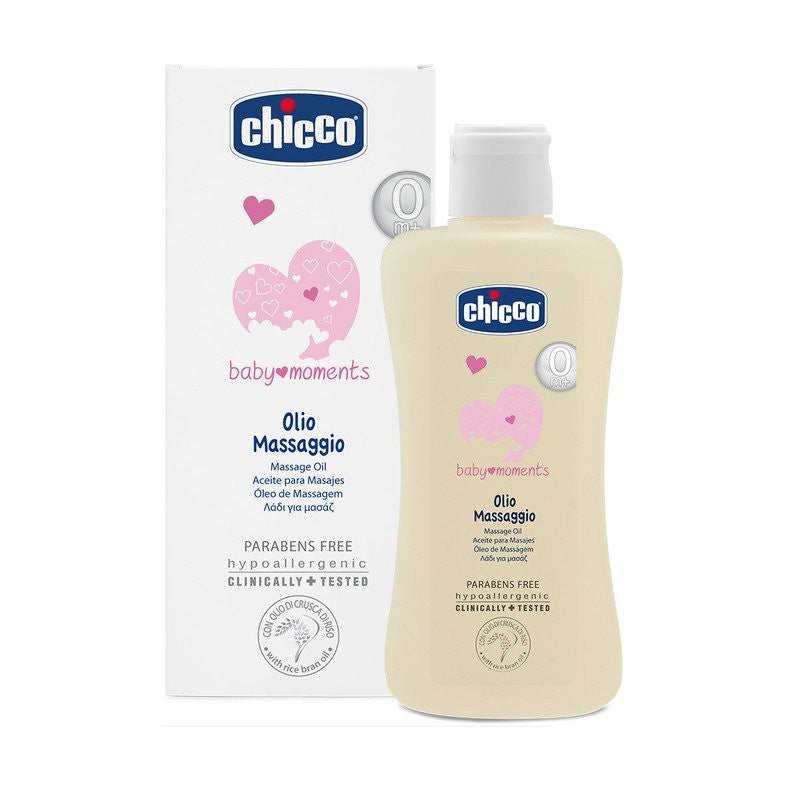 Chicco Baby Moments Massage Oil, 200ml