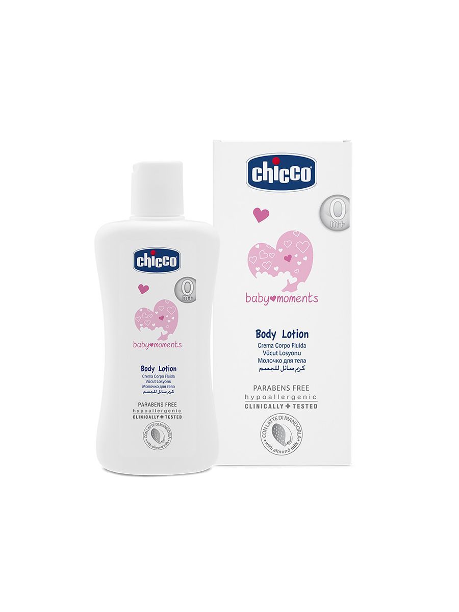 Chicco Baby Moments Baby Lotion, 200ml