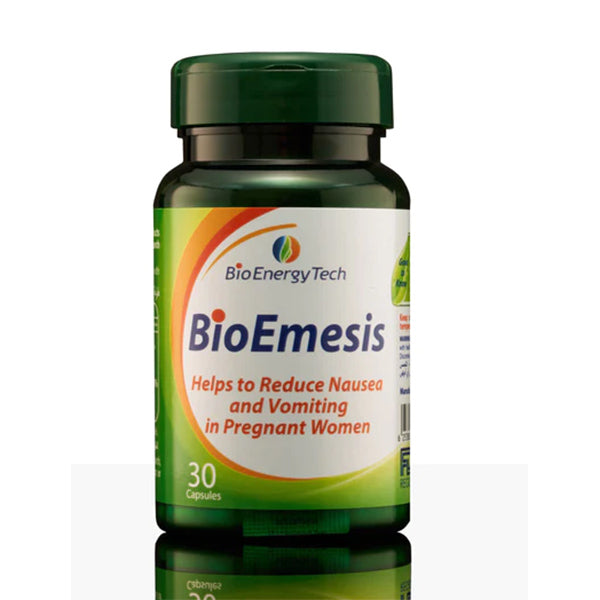 Bio Energy Tech BioEmesis Ginger Root And Vitamin B6-30 Capsule