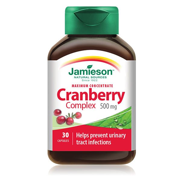 Jamieson Cranberry Complex 500Mg, 30 Capsule