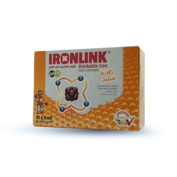 Iron Link Kids 10 Drinkable Vials