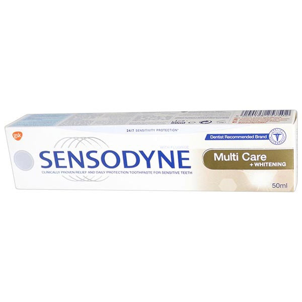 Sensodyne Multi Care + Whitening Toothpaste 50Ml