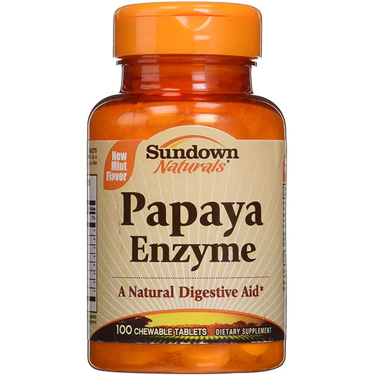 Sundown Papaya Enzyme 100 Chewable Tablet