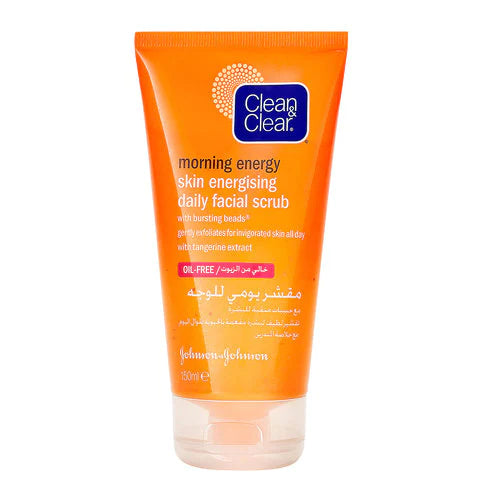 Clean & Clear Morning Energy Skin Energising Daily Facial Scrub 150 Ml