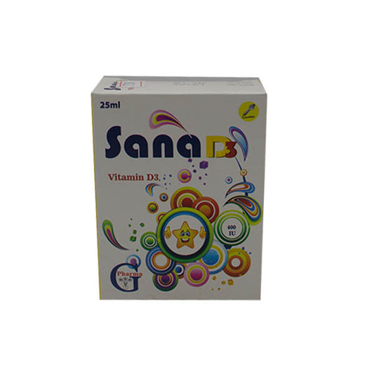 Sana Vitamin D3 Drops 25Ml