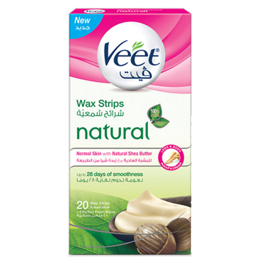 Veet Hair Removing Strips With Shea Butter 40 Strips
