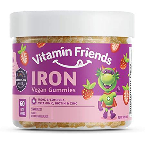 Vitamin Friends Iron Vegan Gummies 60 Pcs