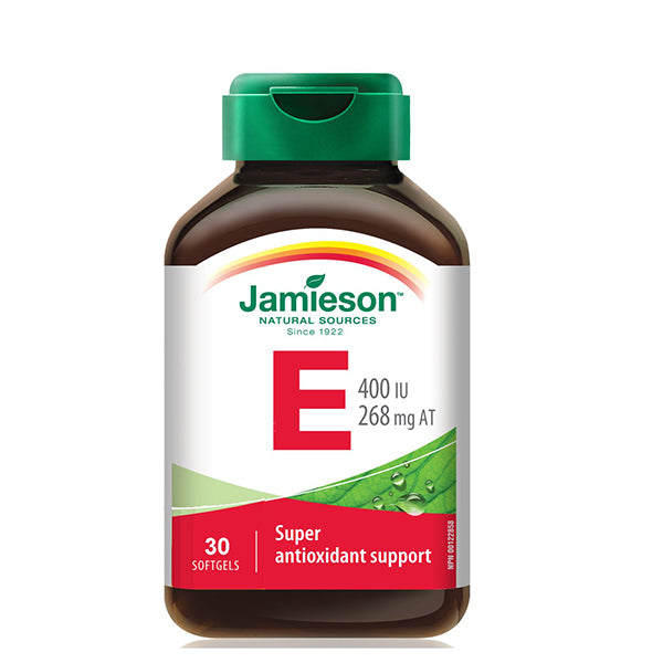 Jamieson Vitamin E 400IU, 30 Capsule