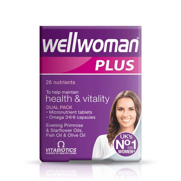 Vitabiotics Wellwoman Plus Omega 3-6-9, 56 Tablet