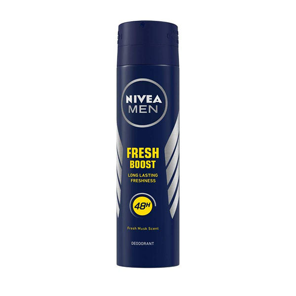 Nivea Men Fresh Boost Spray Deodorant 150Ml