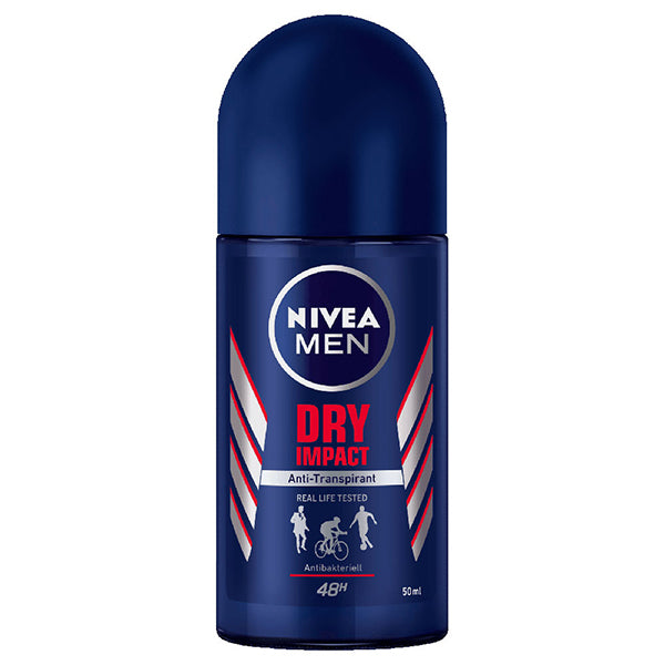 Nivea Men Dry Impact Roll On Deodorant 50Ml