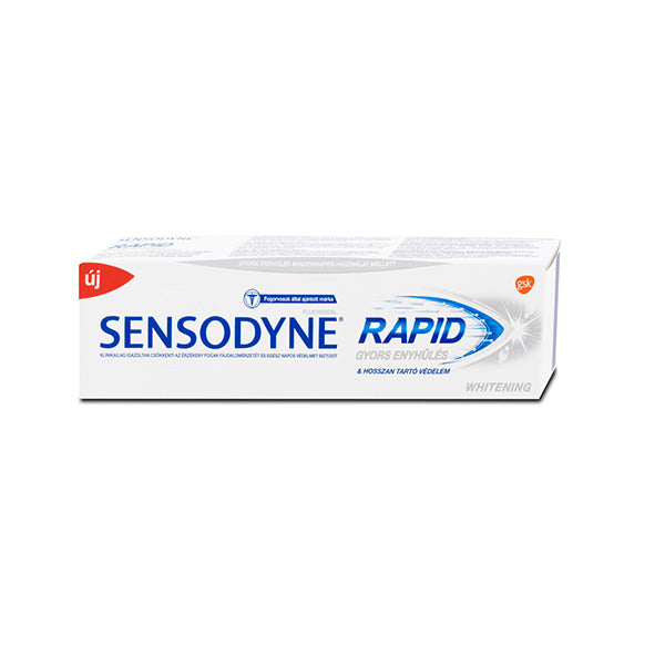 Sensodyne Rapid Action And Whitening Toothpaste 75Ml