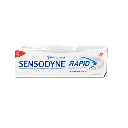 Sensodyne Rapid Action And Whitening Toothpaste 75Ml