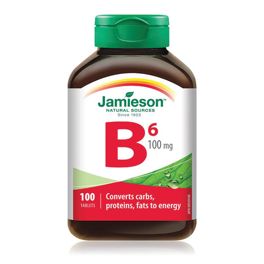 Jamieson Vitamin B6 25Mg, 100 Tablet