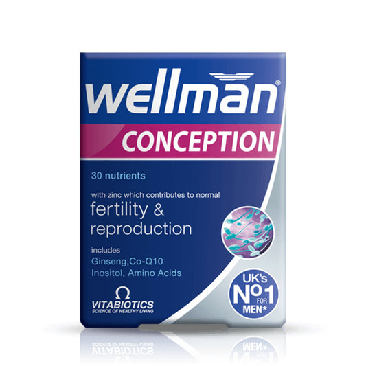 Vitabiotics Wellman Conception Fertility And Reproduction 30 Tablet