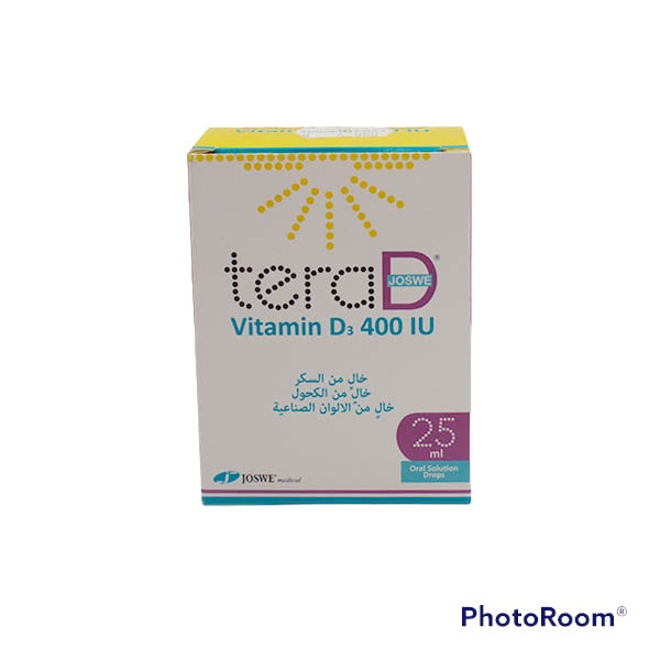 Tera D Vitamin D3 Drops 25Ml