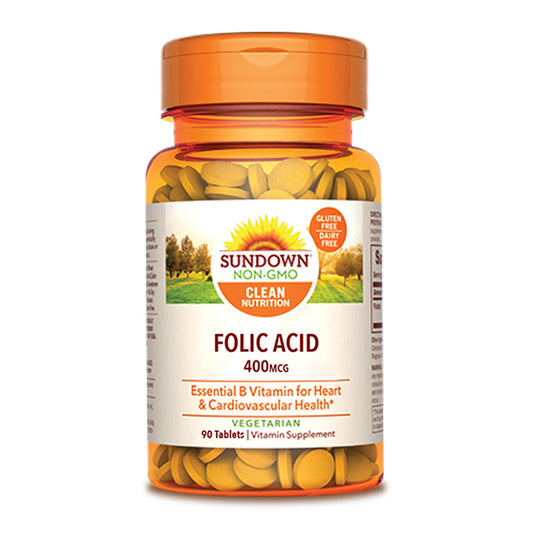 Sundown Folic Acid 400Mcg 90 Tablet