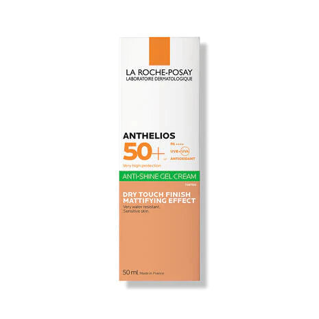 LA ROCHE POSAY ANTHELIOS XL SPF 50+ TINTED DRY TOUCH GEL-CREAM ANTI-SHINE